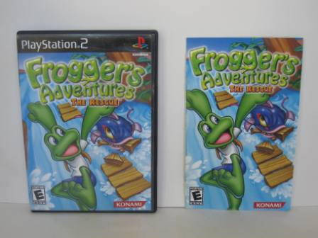 Froggers Adventures: The Rescue (CASE & MANUAL ONLY) - PS2